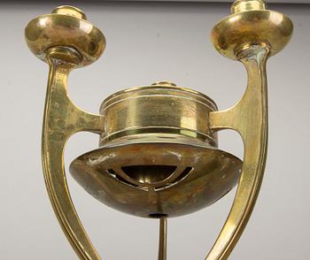 GEORG WOJIDKOW kandelaber Malmö tidigt 1900-tal.