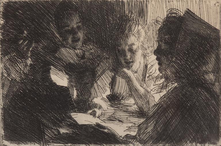 Anders Zorn, "Nya Visan".