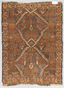 Matta, Afshar, 1800-tal, ca 153 x 114 cm.