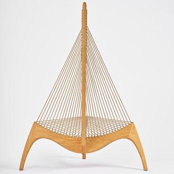 Jørgen Høvelskov, stol, "Harpestolen", Christensen & Larsen, Danmark, 1960-tal.