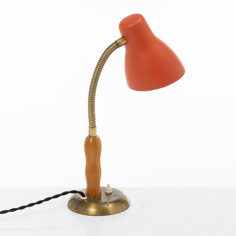 Karlskrona Lampfabrik, a table lamp model "5521", 1950s.