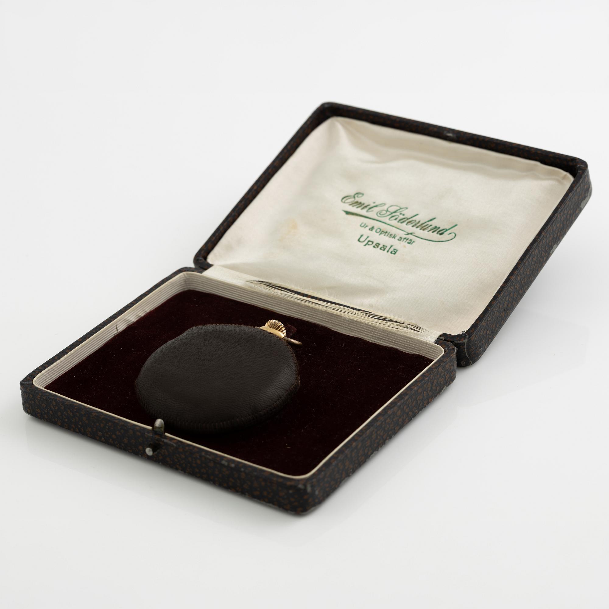 Pocket watch, hunter, 52 mm.