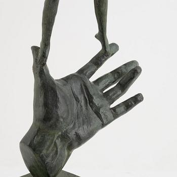 Carl Milles, after, a bronze sculpture.