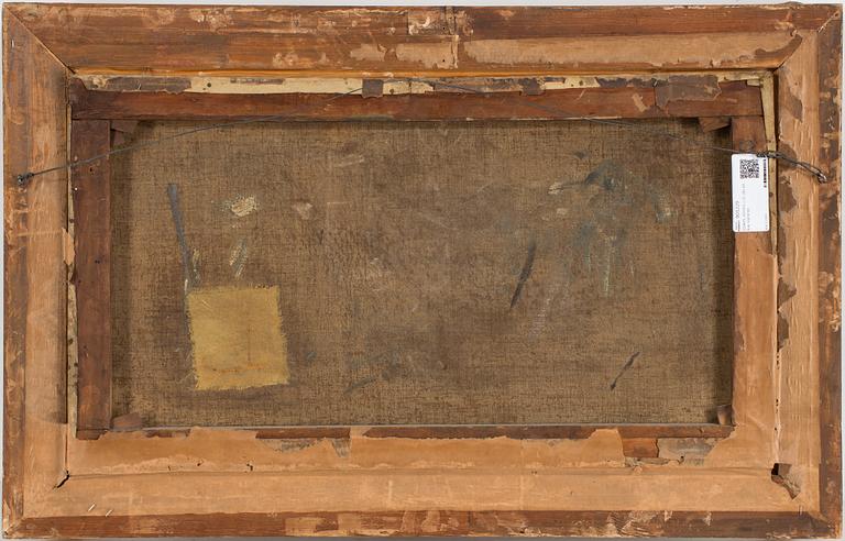 EDWIN JOHN ELLIS, oil on canvas, signed.