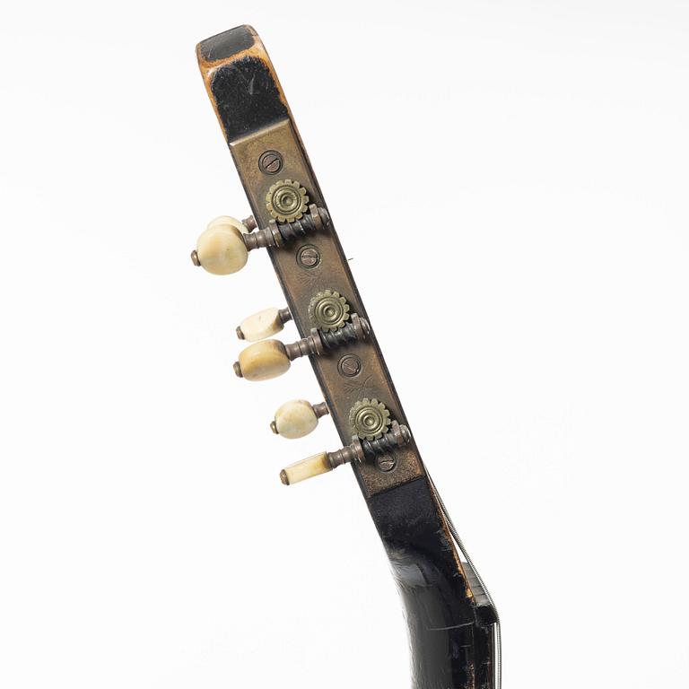 Acoustic guitar, "Wappengitarre", 19th century, Germany.