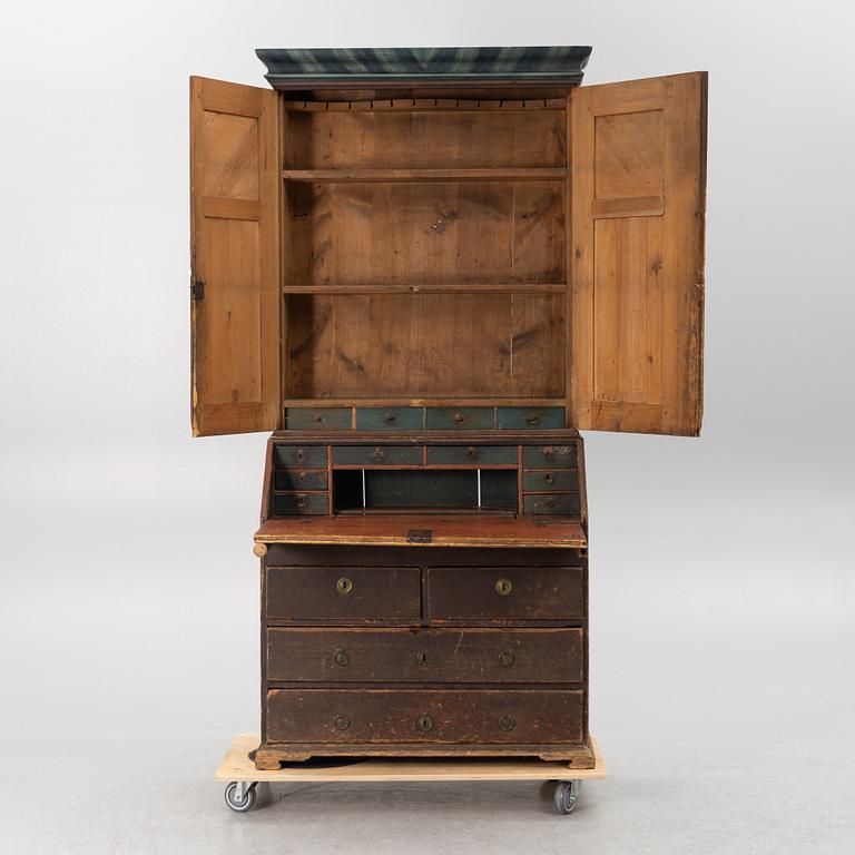 Writing cabinet, 19th century.