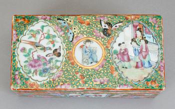 ASK, porslin, Kanton, Kina, Qingdynastin, 1800-tal.