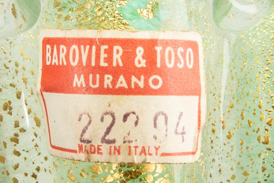 Samling glas, 6 st, Murano Venedig, 1900-talets mitt.