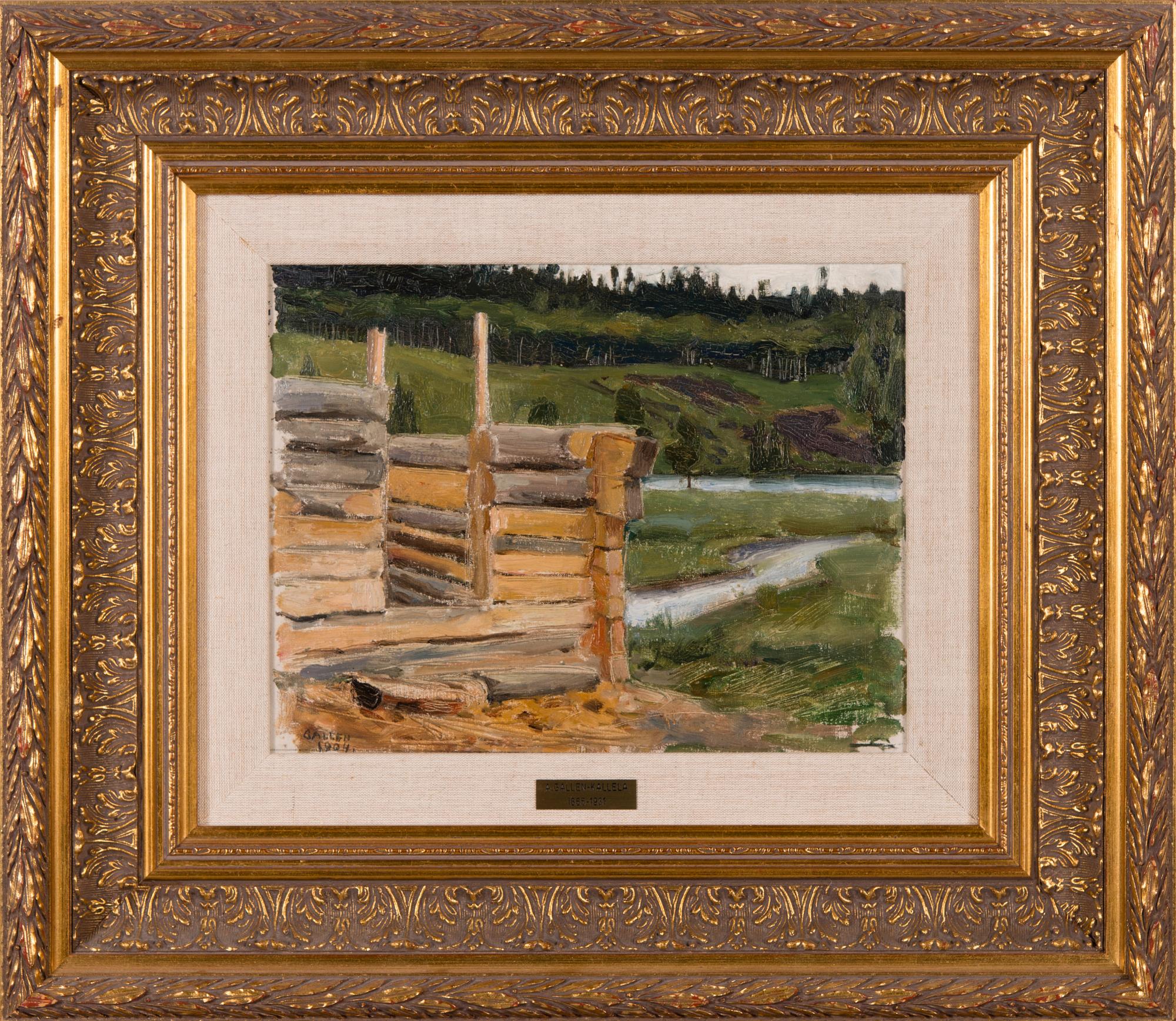 Akseli Gallen-Kallela, BYGGNAD.