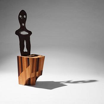 Bjørn Nørgaard, a "Stolskulptur" (Sculptural Chair), ed. 1/19, Källemo, Värnamo post 1995.