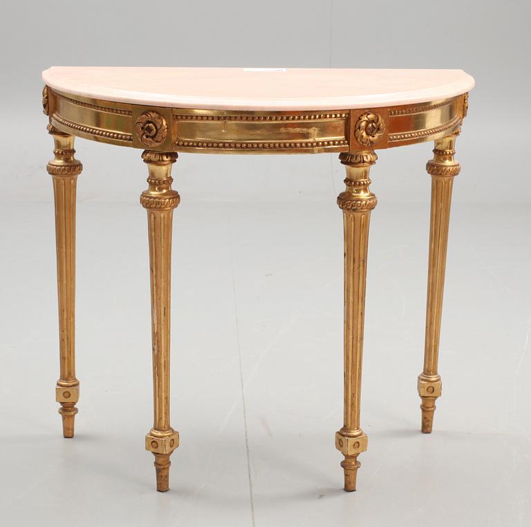 KONSOLBORD, gustavianskt, 1700-tal.