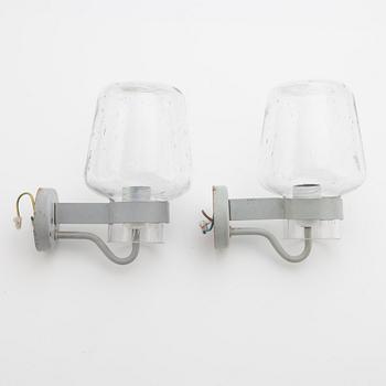 A pair of wall lamps, ASEA Skandia, mid 20th century.