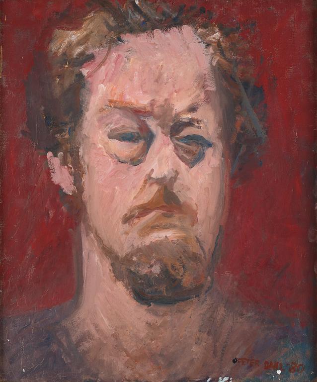 Peter Dahl, Self portrait.