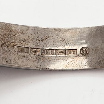 Kalevala Koru, armband, 3 st, silver, Helsingfors 1962- 1998.