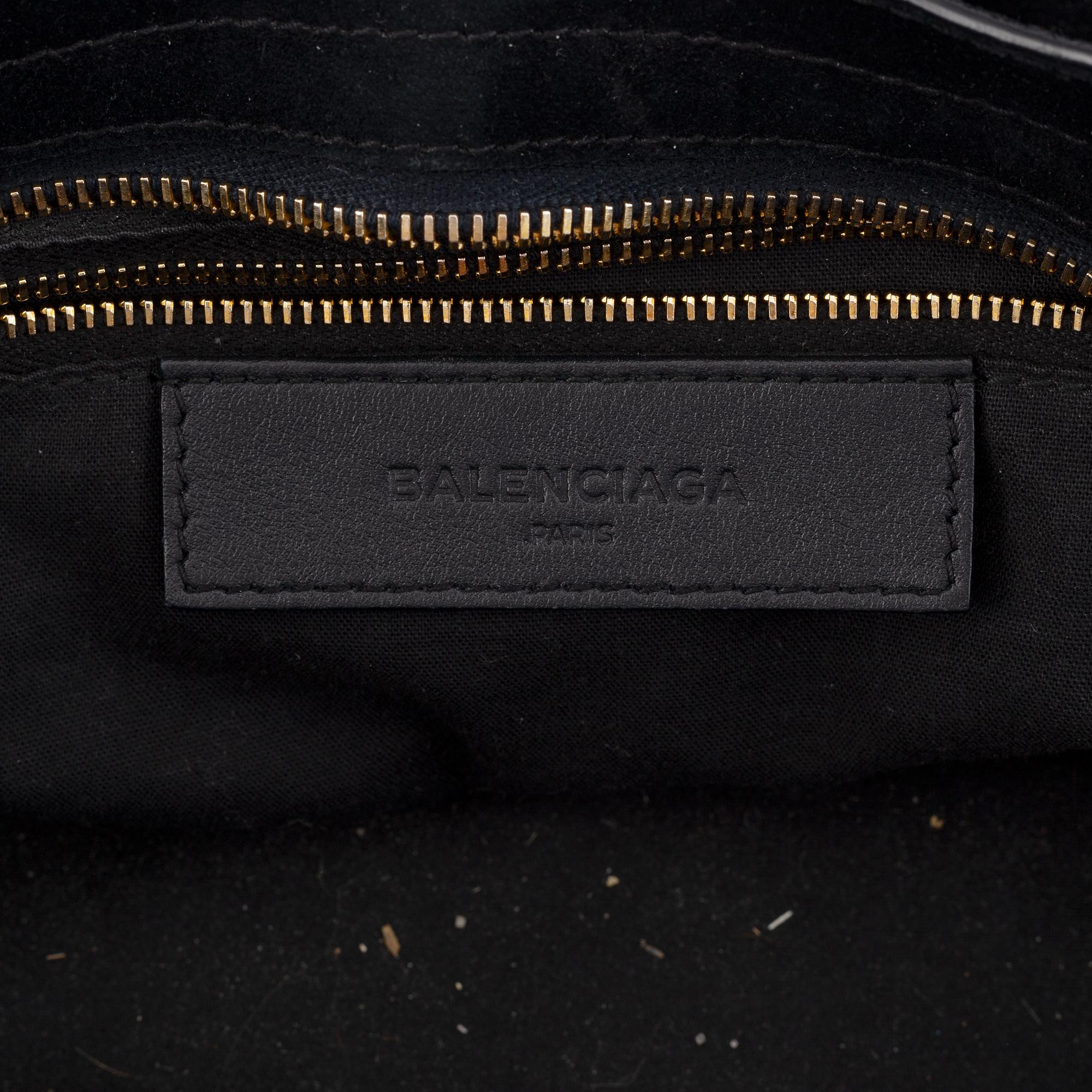 Balenciaga, a suede 'City Bag'.