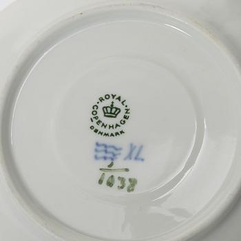 Royal Copenhagen, kaffeservis, 10 delar, "Musselmalet", Danmark.