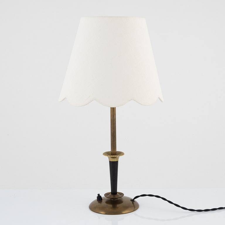 Bertil Brisborg, a table lamp, model "31012", Nordiska Kompaniet, 1940s.