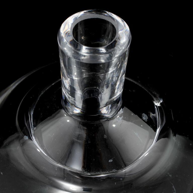 VAS, glas "Äpplet", Ingeborg Lundin, Orrefors, 1900-talets andra hälft.
