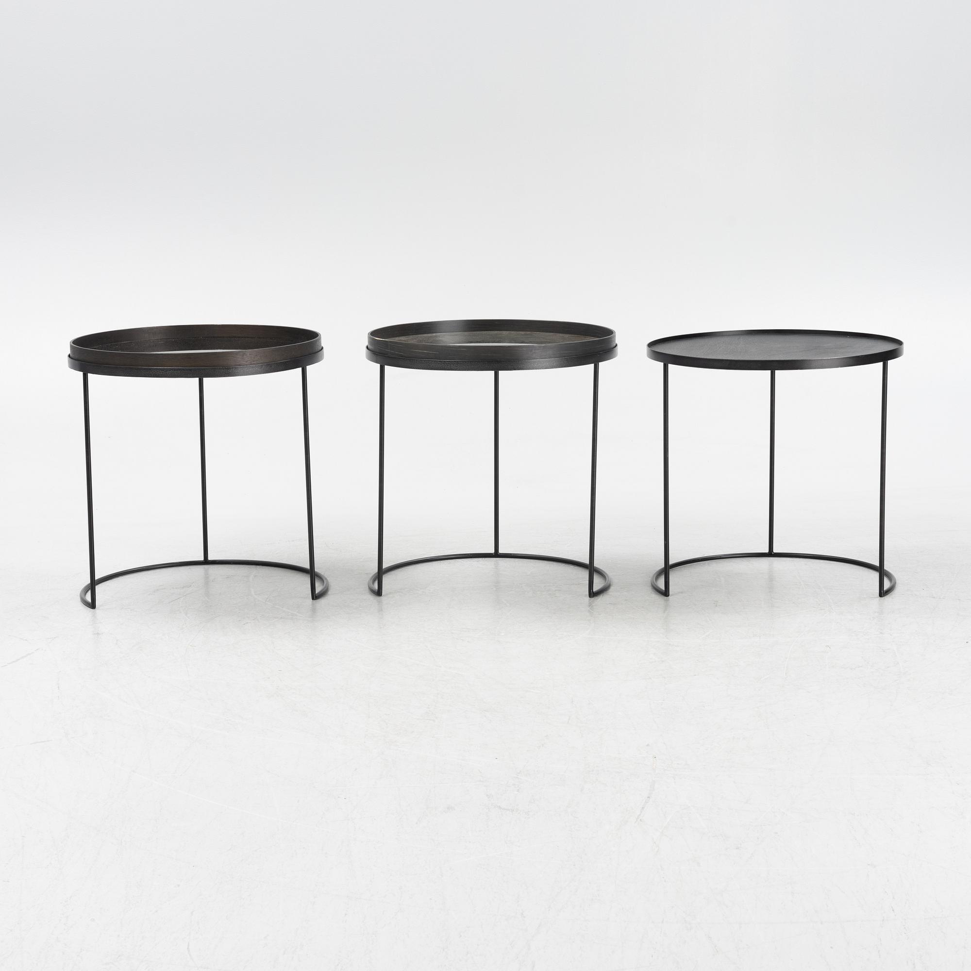 Three tables, 21 st century, purchased at Slettvoll.