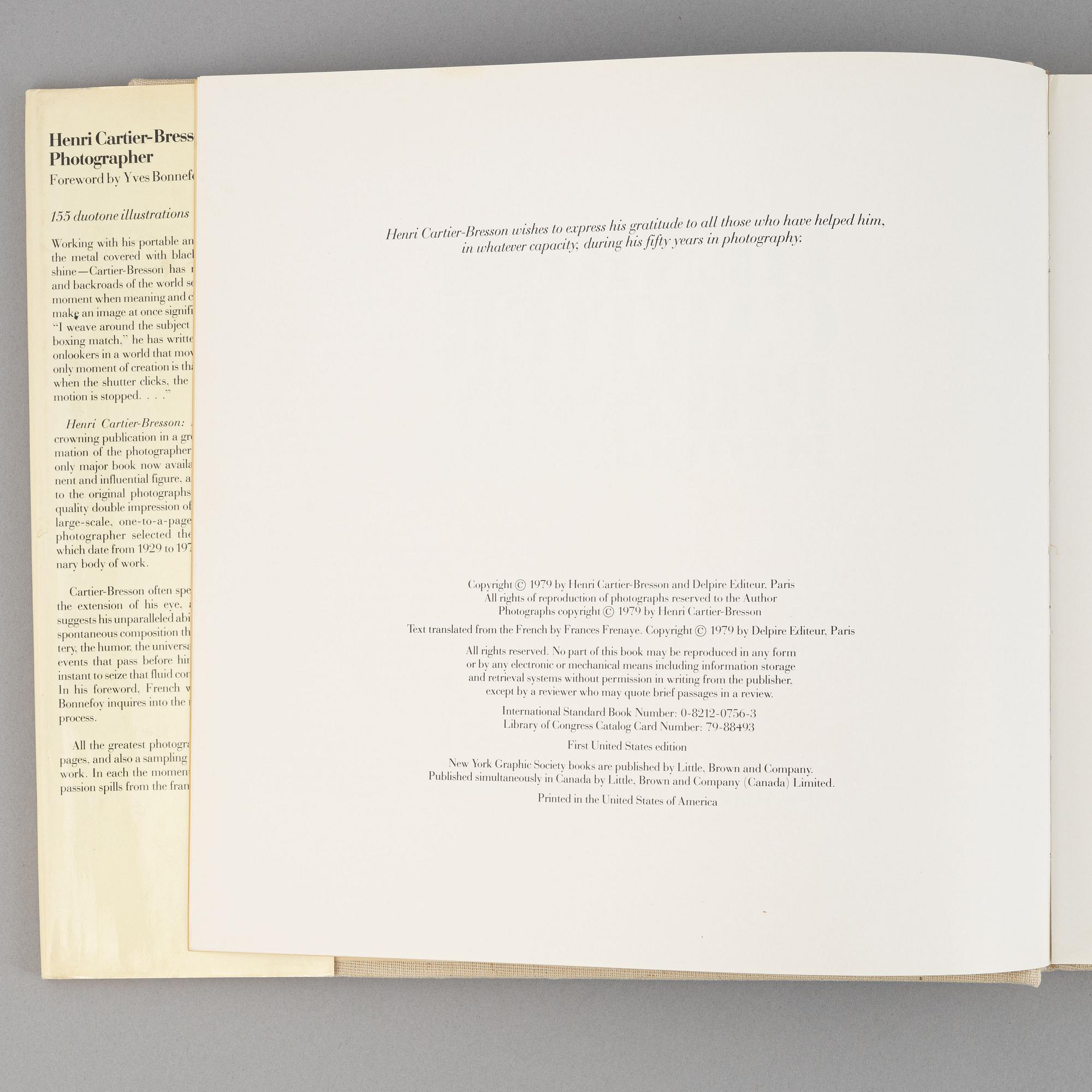 Two books about Henri Cartier-Bresson,