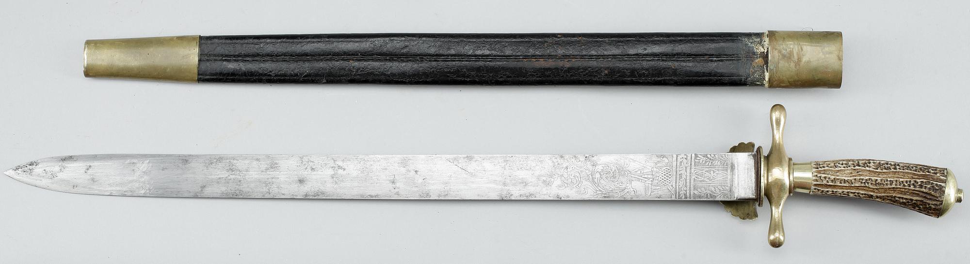 HIRSCHFÄNGARE, 1800/1900-tal.