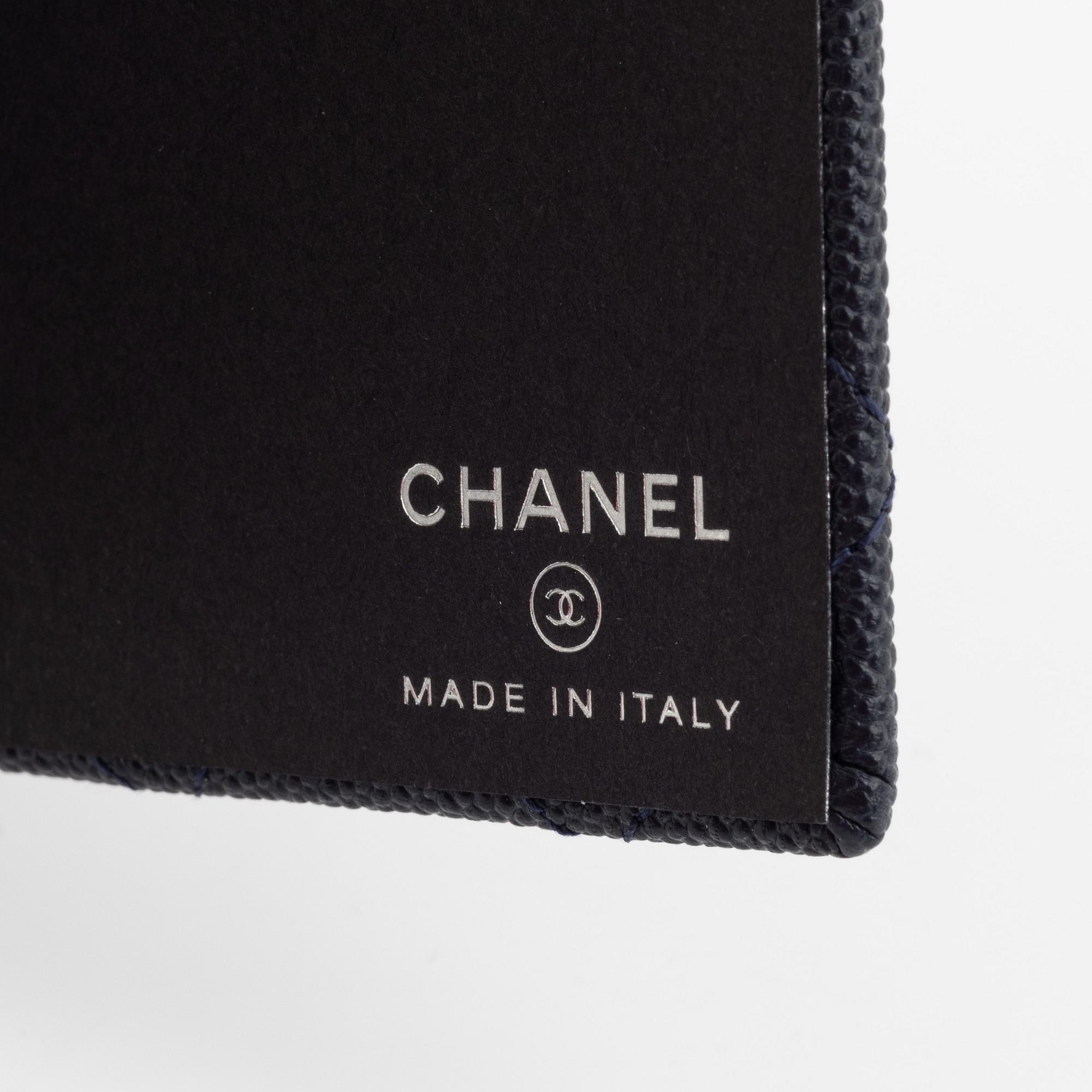 Chanel, anteckningsbok.