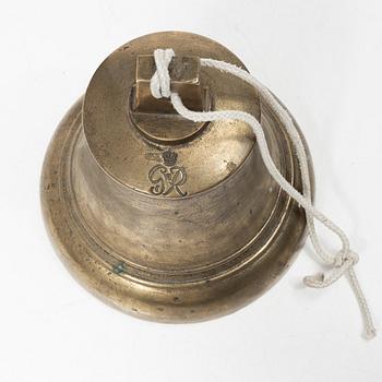 Ship's clock, British, 20th century.