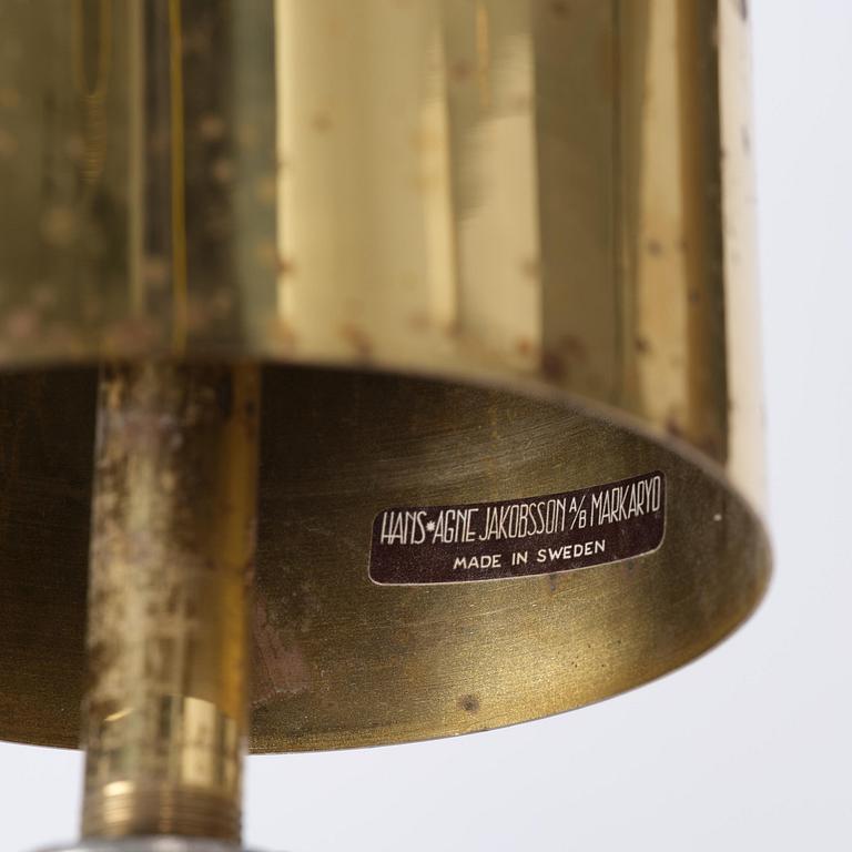 Hans-Agne Jakobsson, taklampa, modell "T348/9", Hans-Agne Jakobsson AB, Markaryd, 1960-tal.
