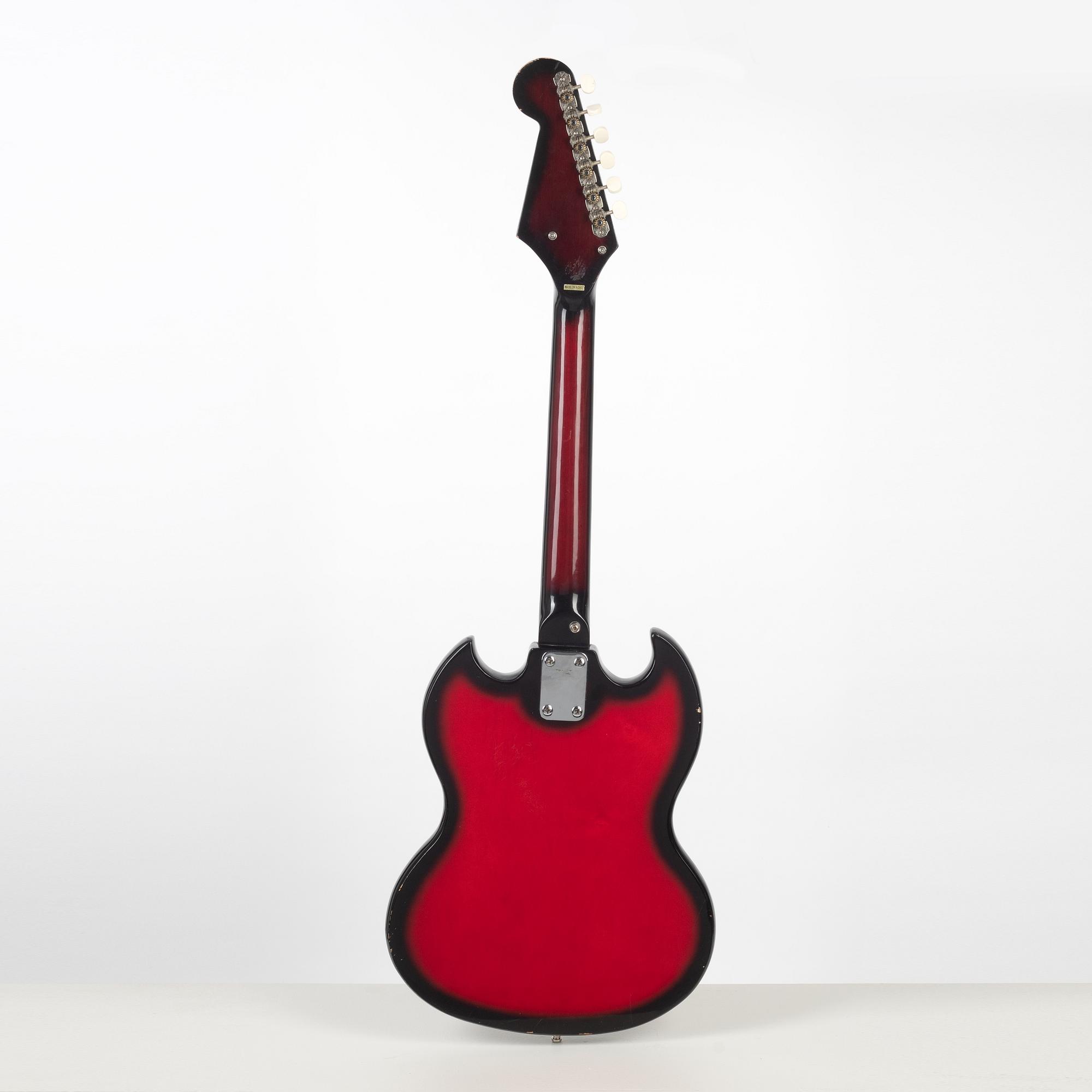 Zenta, "SG Style", electric guitar, Korea 1960-70.