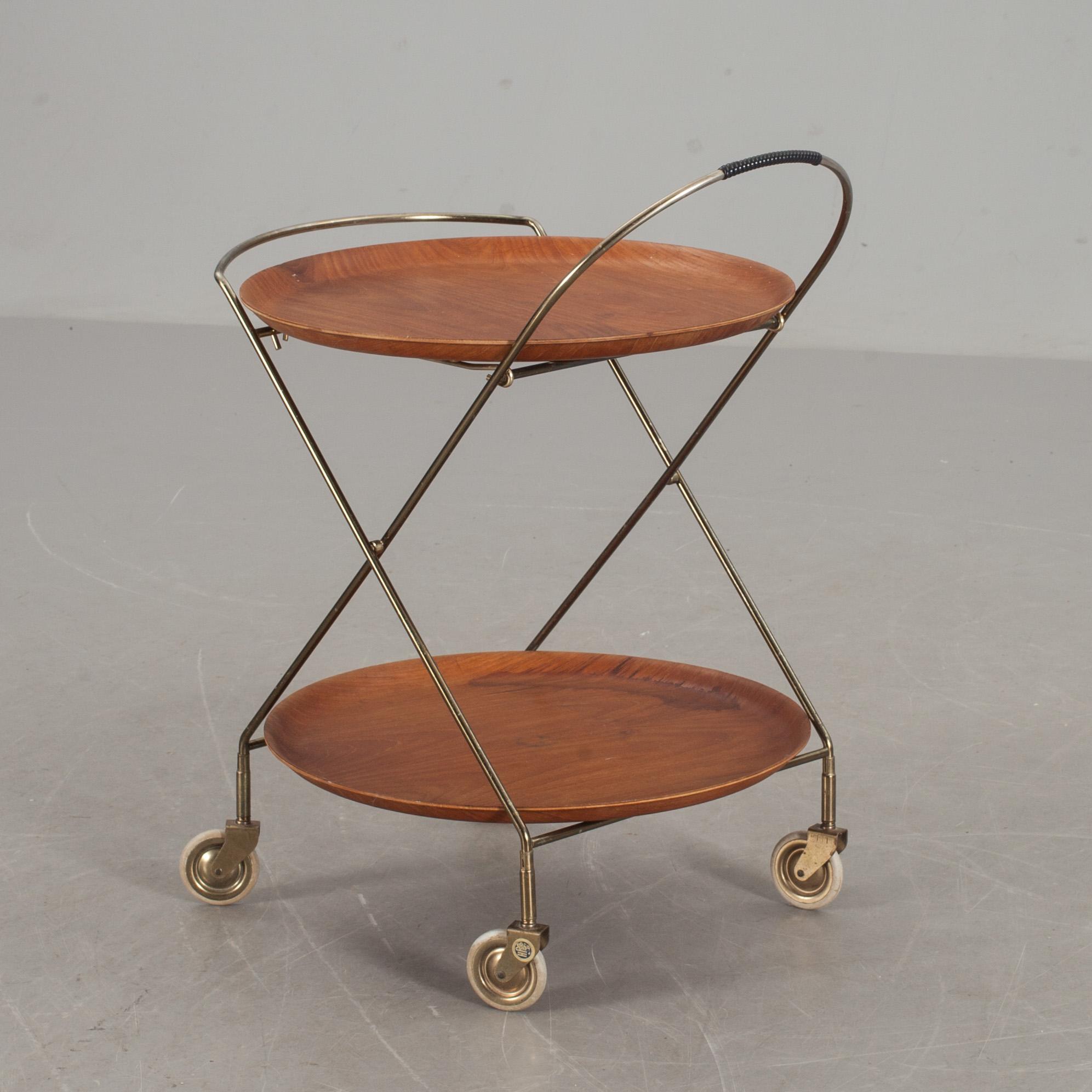 SERVERINGSVAGN, troligen JH Fabrikerna, Sävsjö. 1950-tal.