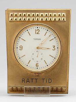 VÄGGUR, mässing, Tärnan Automatic, 1900-talets mitt.