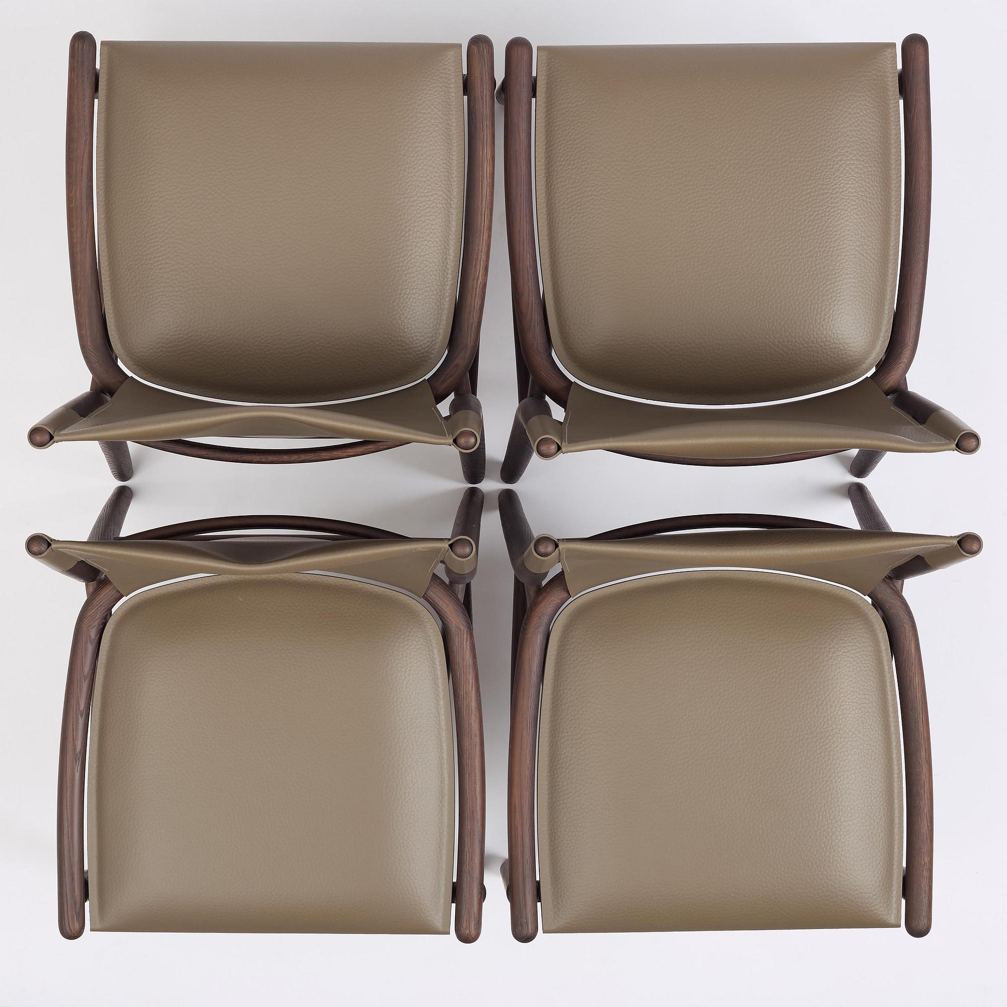 Antonio Citterio, stolar, åtta stycken, "Jens", B&B Italia, Italien, efter 2017.