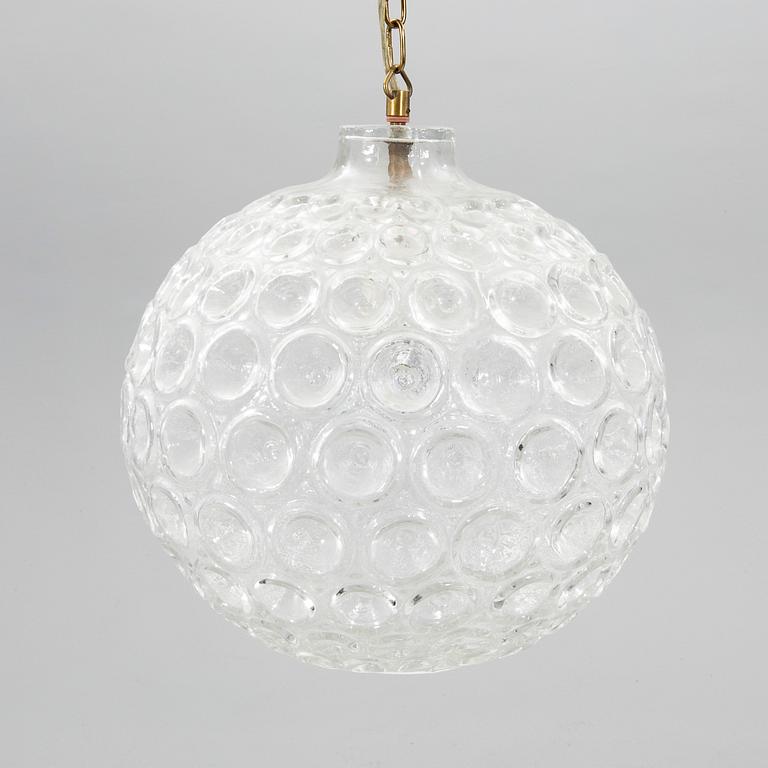 Ceiling lamp from the second half of the 20th century.