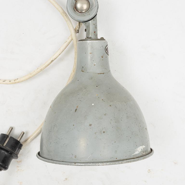 Industrilampor, ett par, PeFeGe, 1900-talets mitt.