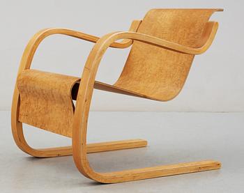 An Alvar Aalto birch armchair by O.y Huonekalu-ja Rakennustyötehdas A.B,