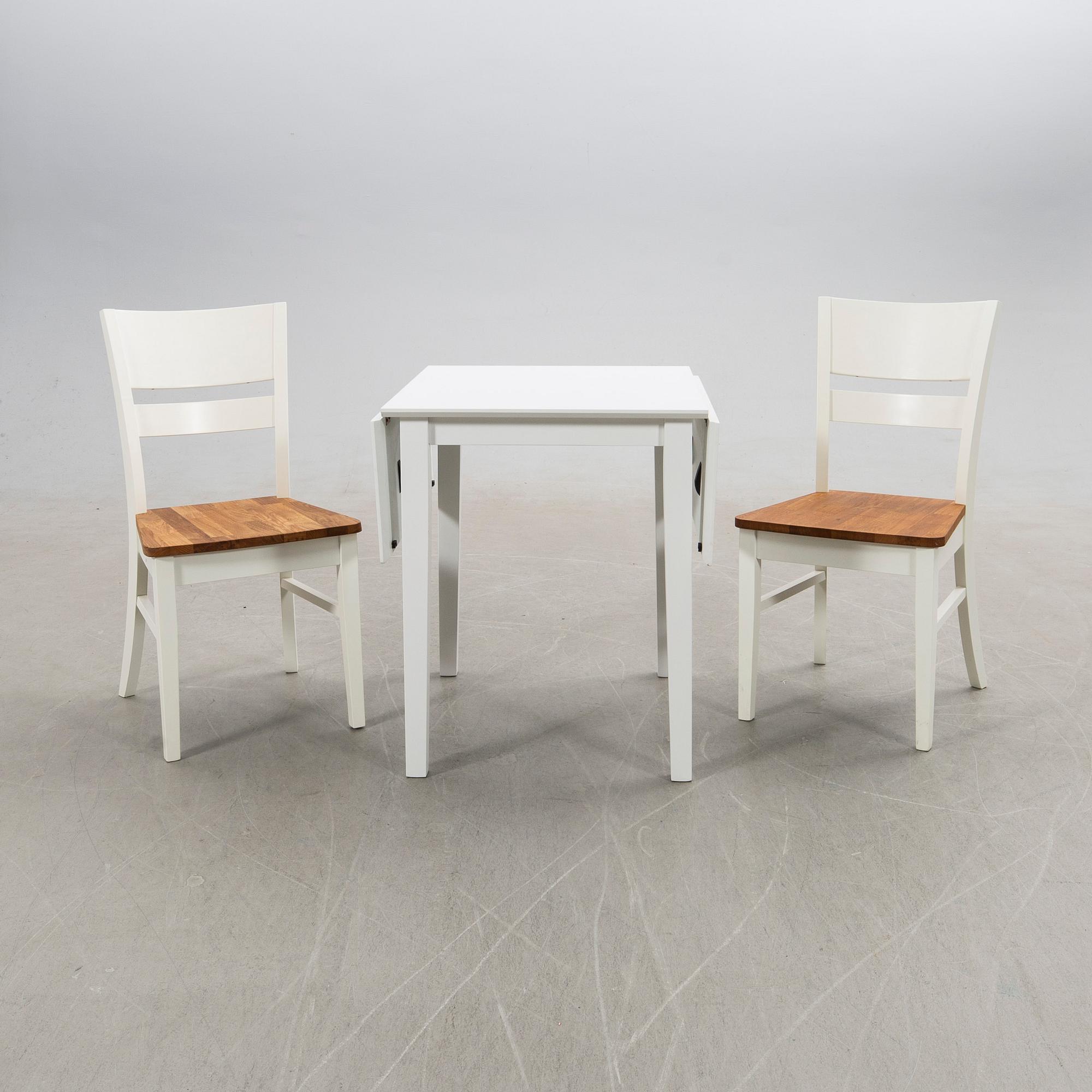 Bengt & Britt-Marie Troedsson, dining group 3 pieces, manufactured by Troeds in Bjärnum.