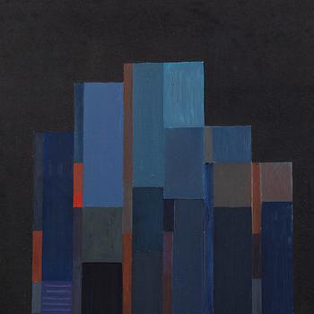Sven Hansson, oil on canvas, unsigned.