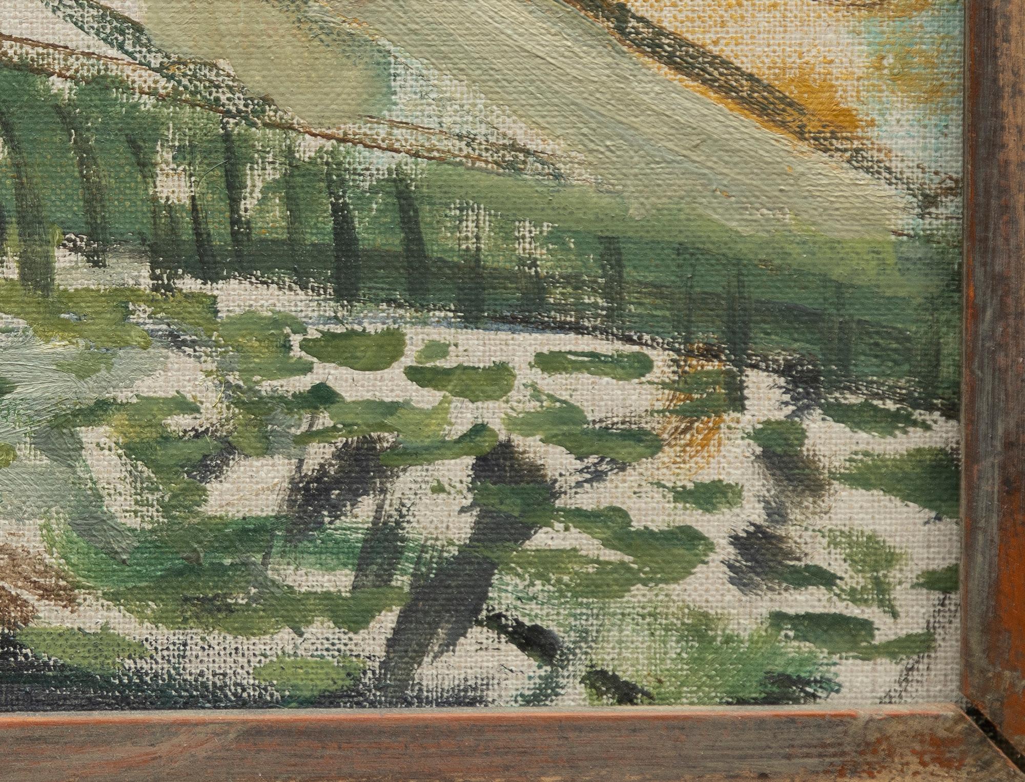 Wilhelm Kåge, Japanese coastal landscape.