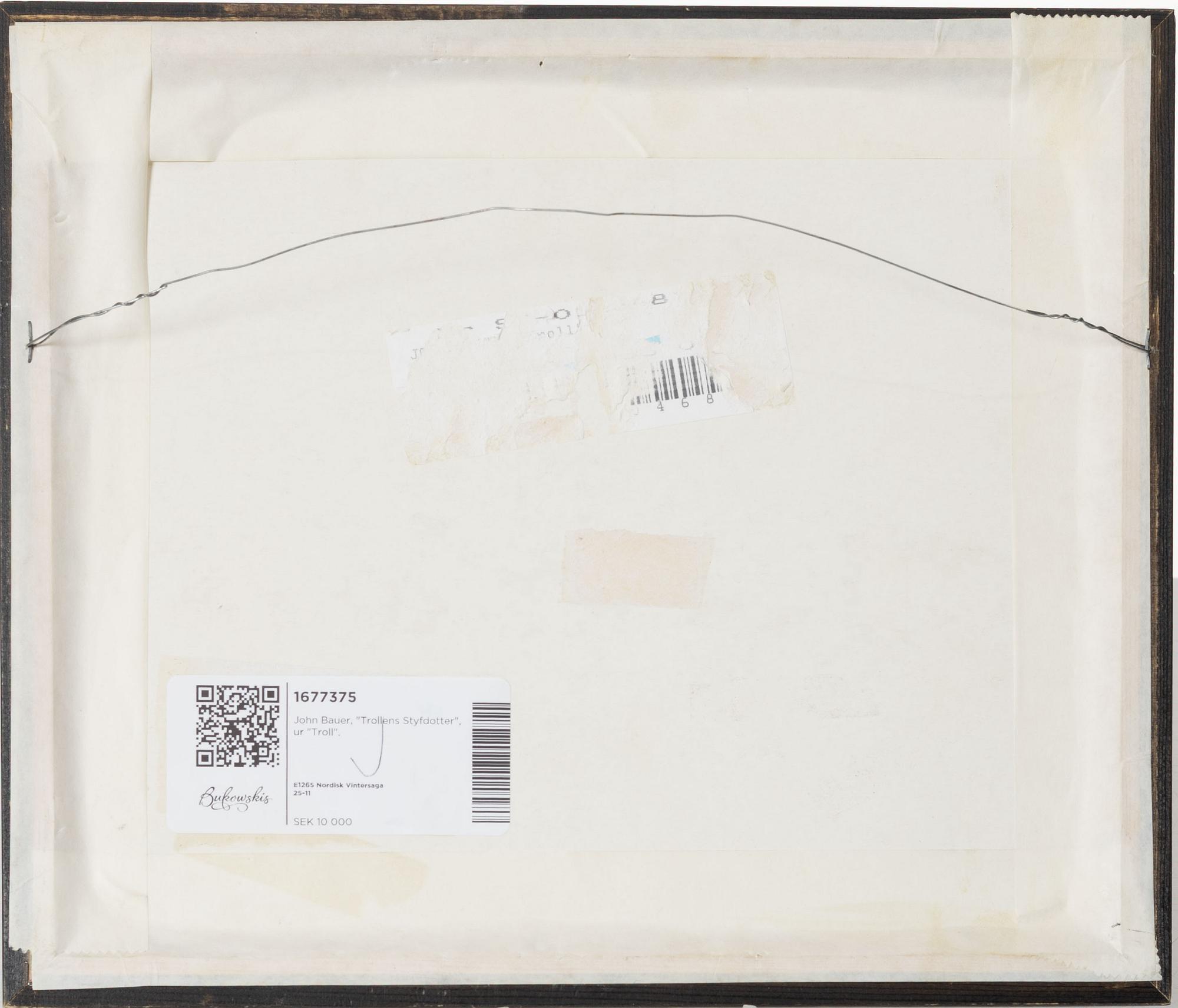 John Bauer, "Trollens Styfdotter".