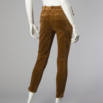 Three pair of trosers by Ralph Lauren.