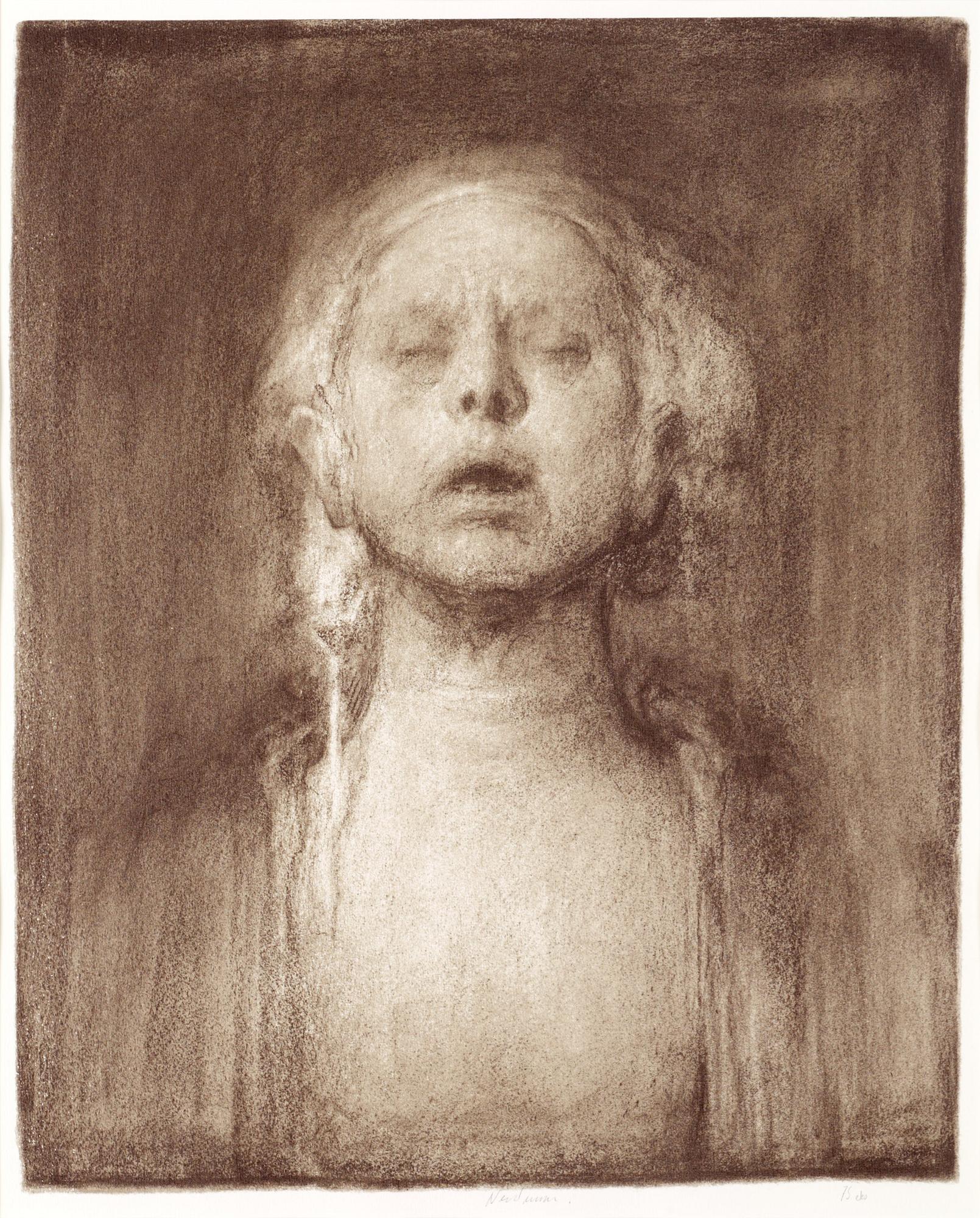 Odd Nerdrum, "Selvportrett".