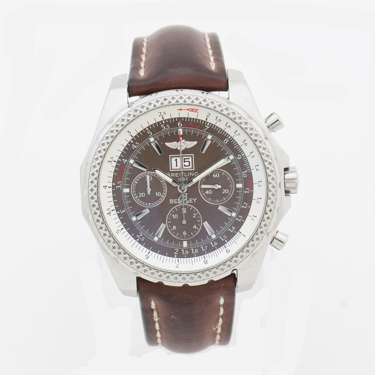 BREITLING, Bentley, Chronometer, kronograf, armbandsur, 48,7 mm,