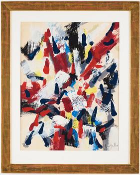 Jean-Paul Riopelle, "Sous le mythe de gitksan II".