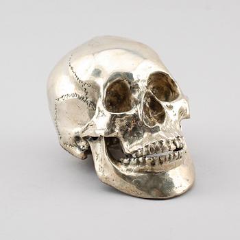 SKULPTUR, försilvrad metall, 1900-talets andra hälft.