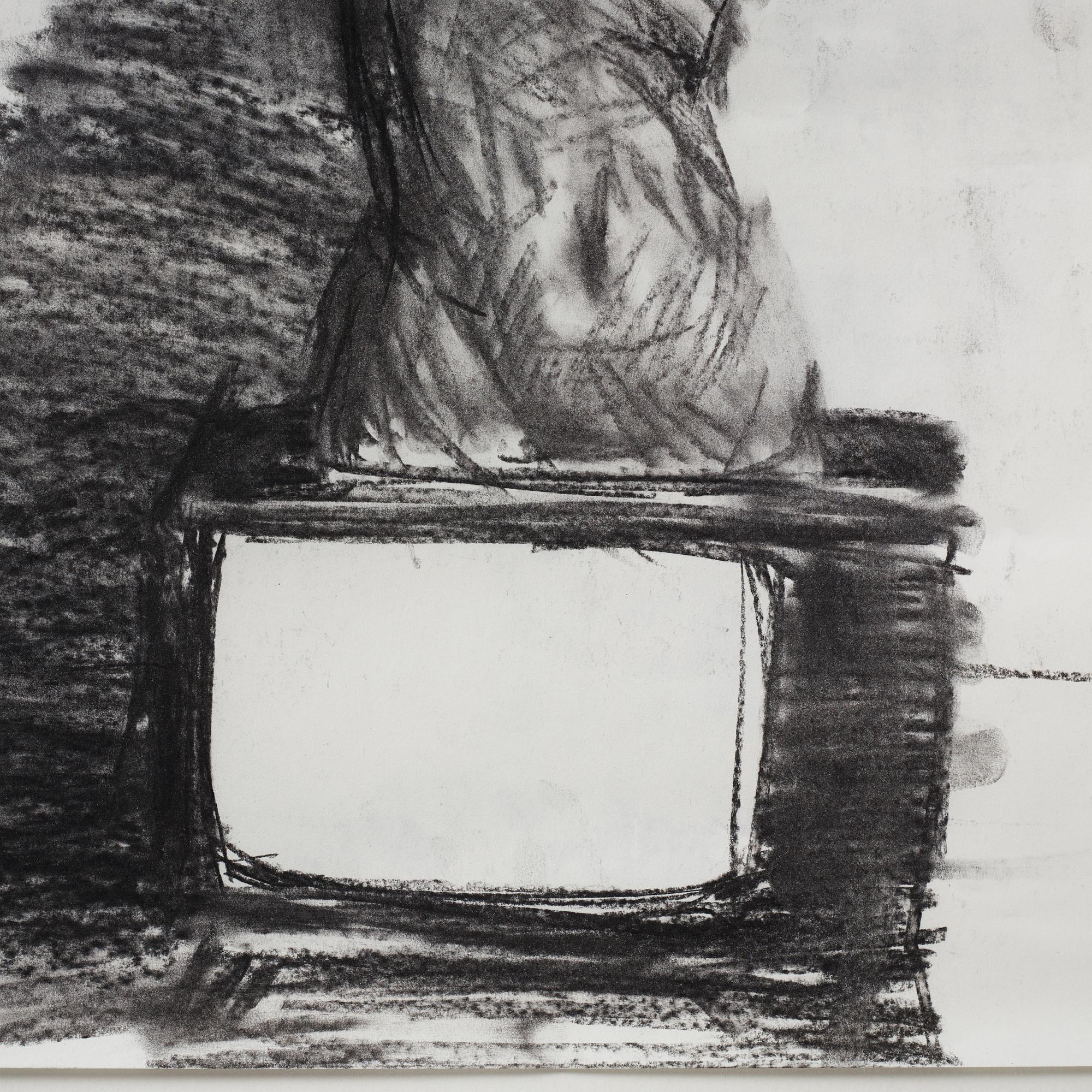 Nicolas Ceccaldi, executed in 2010. Graphite on paper.