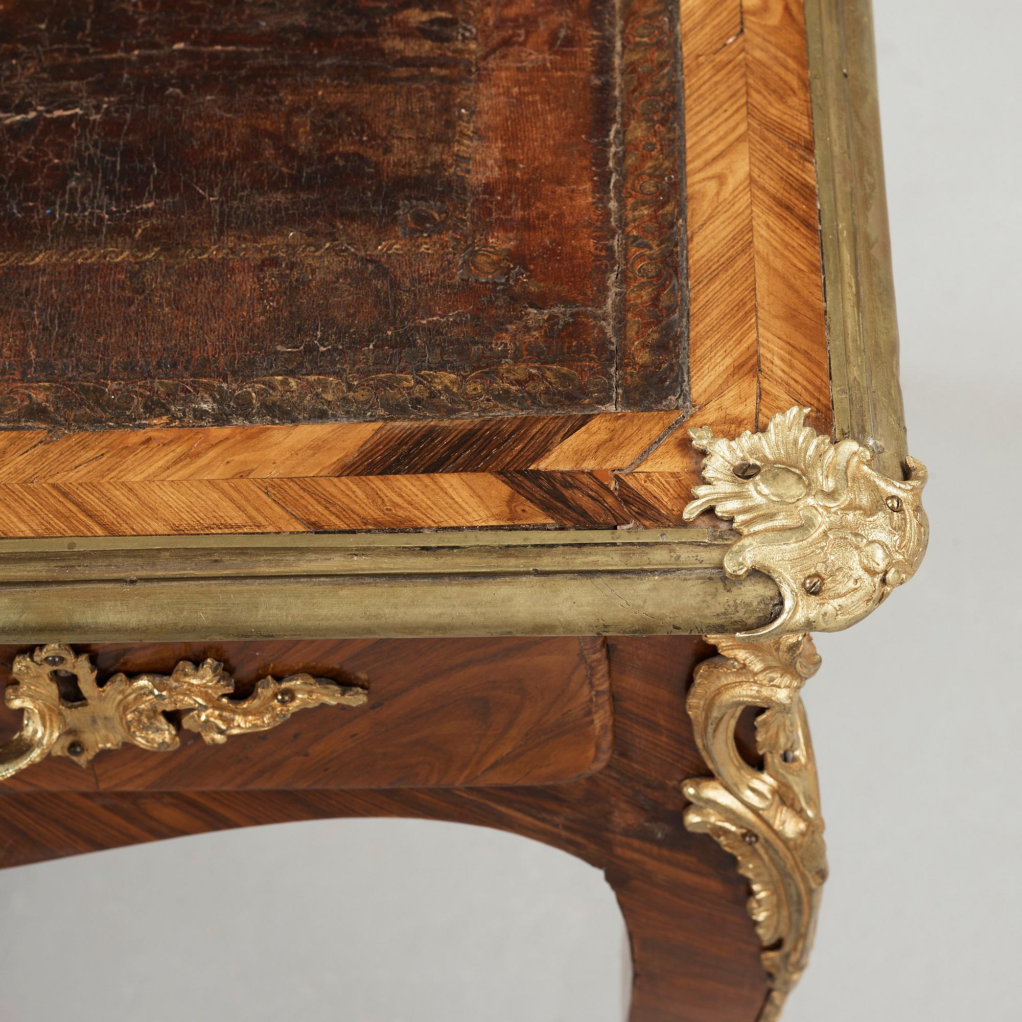 A Louis XV mid 18th century writing table.