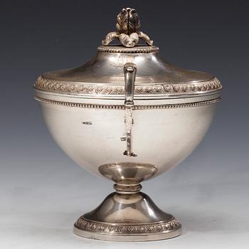 SOCKERSKÅL, silver, GAB, Stockholm 1916. Vikt ca 385 g.