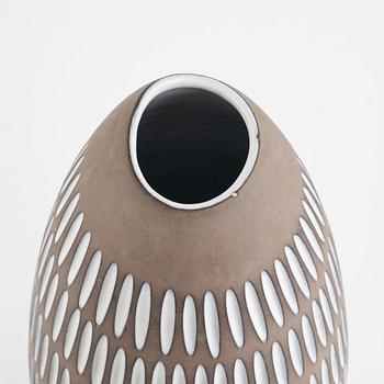 Ingrid Atterberg, vas, "Negro", Upsala-Ekeby, 1950-tal.