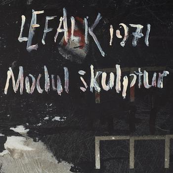 Lars Erik Falk, "Modul skulptur".