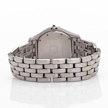 Cartier, Cougar, rannekello, 33 mm.